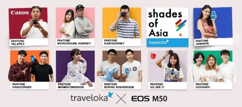 แคนนอน ร่วมกับ Traveloka จัดแคมเปญ “Shade of Asia” ดึงบล็อกเกอร์ 9 เพจดัง บินลัดฟ้าพาตะลุย 4 ประเทศในเอเชียกับ Canon EOS M50 เปิดมุมมองการท่องเที่ยวใหม่ผ่านภาพถ่ายที่สะท้อนความเป็นตัวคุณ