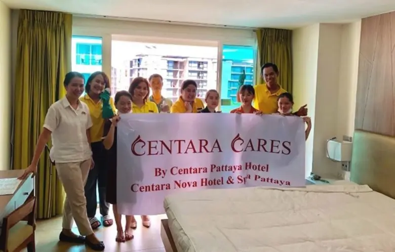 Photo Release: Centara Pattaya Cleaning Day