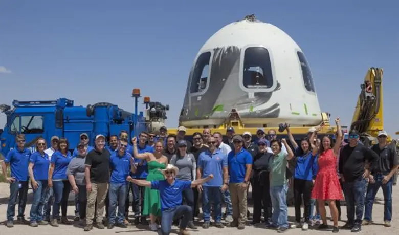 บริษัท Blue Origin ซึ่งเป็นบริษัทสร้างอวก...