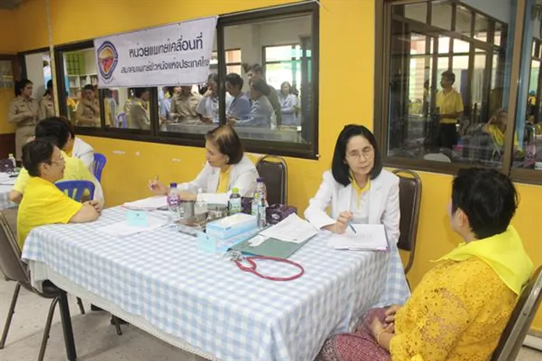 สมาคมแพทย์ผิวหนังรำลึกพระคุณของแม่ จัดหน่วยแพทย์เคลื่อนที่รักษาผู้ป่วยสูงอายุที่บ้านบางแค 2