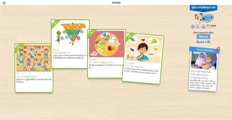 เนสท์เล่ เปิดตัวเว็บไซต์ Dekthaidd.com โฉมใหม่เพื่อส่งเสริมการปลูกฝังพฤติกรรมที่ถูกหลักโภชนาการในเด็กวัยเรียน