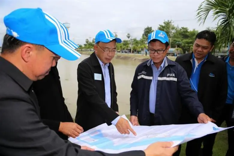 ผู้ว่าการ กปภ.ลงพื้นที่ติดตามสถานการณ์น้ำ จ.เพชรบุรี