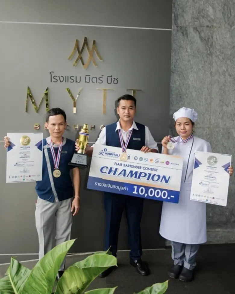 โรงแรมมิตร์ บีช พัทยา สร้างสรรค์ผลงานได้โดดเด่นและเ...