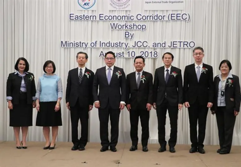 อก. รุก...! จับมือหอการค้าญี่ปุ่น และ JETRO จัดเวิร์คช้อป ให้ข้อมูลเชิงลึกสิทธิประโยชน์ และ ความคืบหน้า EEC หวังกระตุ้น และดึงนักธุรกิจญี่ปุ่นร่วมลงทุนเพิ่มขึ้น