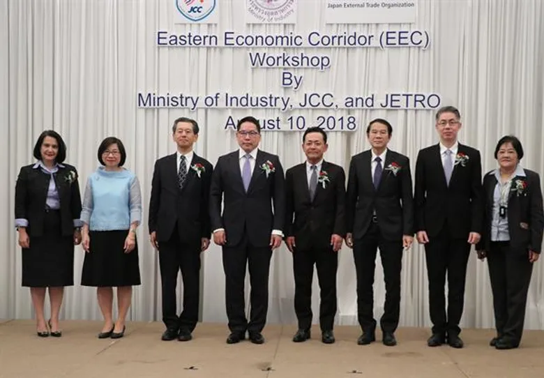 อก. รุก...! จับมือหอการค้าญี่ปุ่น และ JETRO จัดเวิร์คช้อป ให้ข้อมูลเชิงลึกสิทธิประโยชน์ และ ความคืบหน้า EEC หวังกระตุ้น และดึงนักธุรกิจญี่ปุ่นร่วมลงทุนเพิ่มขึ้น