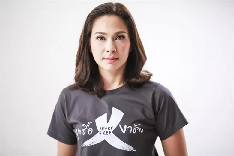 แหม่ม คัทลียา ทูตไวล์ดเอดชวนคนไทย 'ไม่เอางาไม่ฆ่าช้าง’ ในวันช้างโลก