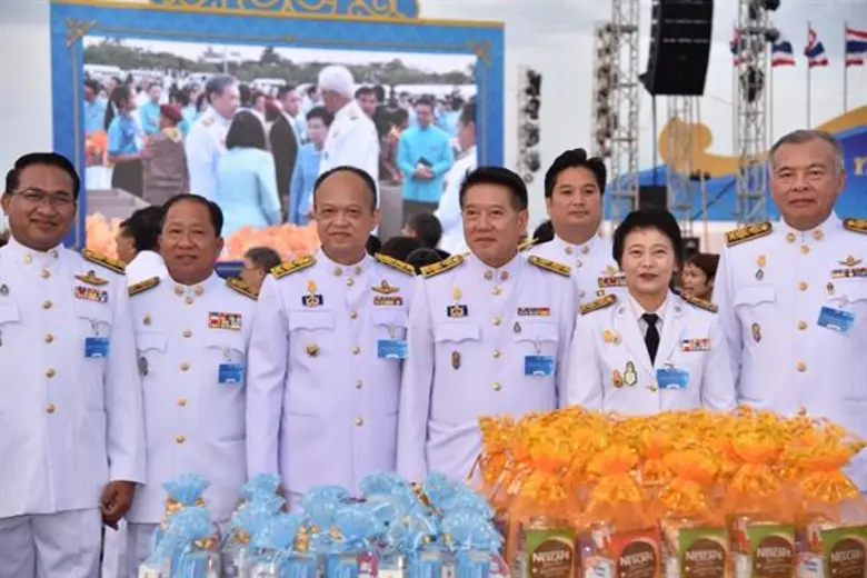 ส.ป.ก.ร่วมพิธีทำบุญตักบาตรและลงนามถวายพระพรเนื่องในโอกาสวันเฉลิมพระชนมพรรษา ๘๖ พรรษา สมเด็จพระนางเจ้าสิริกิติ์ พระบรมราชินีนาถ ในรัชกาลที่๙ ๑๒ สิงหาคม ๒๕๖๑ ณ มณฑลพิธีท้องสนามหลวง และพระบรมมหาราชวัง
