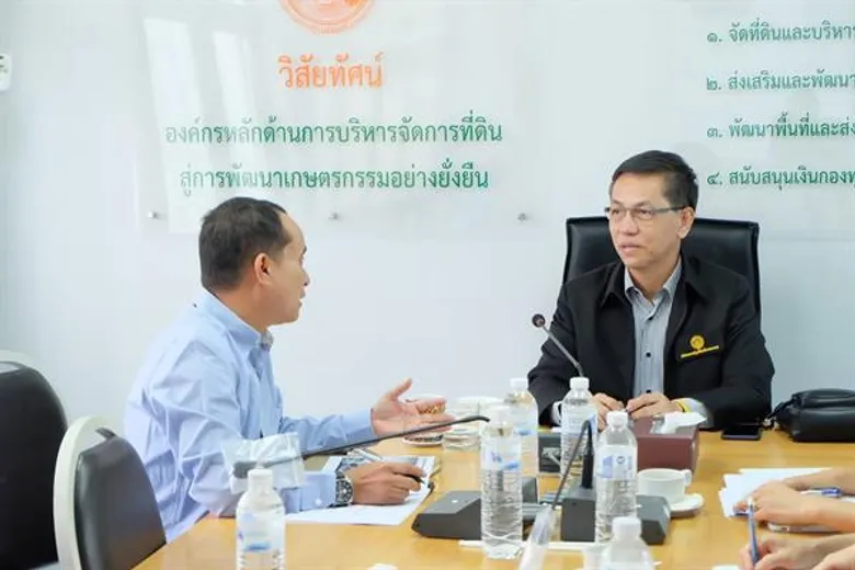 ผู้ตรวจราชการกรม และคณะลงพื้นที่ตรวจราชการ รอบที่ 2 เพื่อติดตามความก้าวหน้าการดำเนินงาน ณ ส.ป.ก.นครราชสีมา