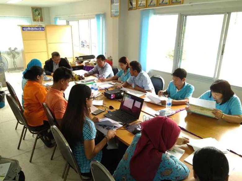 หัวหน้าผู้ตรวจราชการส.ป.ก.ตรวจติดตามความก้าวหน้าโครงการไทยนิยมยั่งยืน จังหวัดนราธิวาส