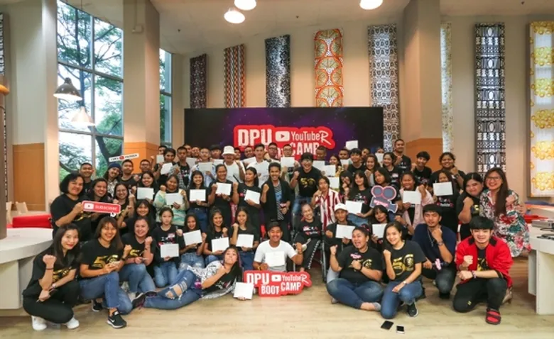 DPU Youtuber Bootcamp ค่ายผู้มีฝัน “อยากเป็นยูทูปเบอร์”