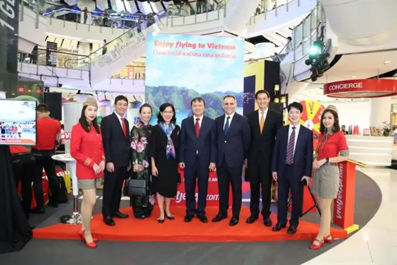 เวียตเจ็ท ร่วมงาน “Vietnamese Goods & Tourism Week 2018” จัดกิจกรรมมากมายและร่วมลุ้นรับบัตรโดยสารบินฟรีทั่วเอเชีย! พบกัน 22-26 สิงหาคม 2561 ณ ศูนย์การค้าเซ็นทรัลเวิลด์