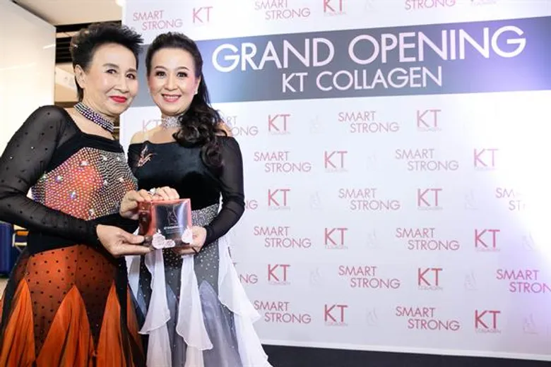 เปิดตัว “KT COLLAGEN” ผู้หญิงยุคใหม่ ต้อง “สมาร์ท แอนด์ สตรอง”คอนเซปต์เปิดตัว “KT COLLAGEN” พร้อมพรีเซนเตอร์และไอดอลสาววัย 75 ปี