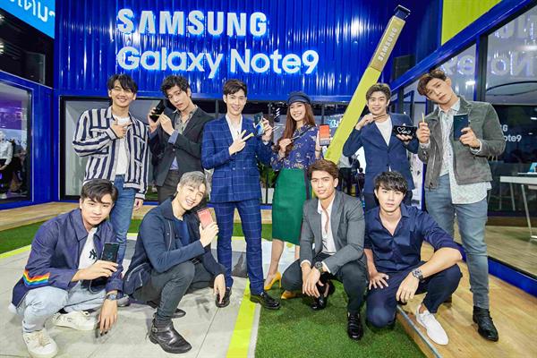 ซัมซุงเอาใจคนรักโน้ต เปิดตัว “กาแลคซี่ โน้ต แฟนเฟส” เฟสติวัลสุดฮิปใจกลางเมือง รวมความสนุกทุกไลฟ์สไตล์ และสัมผัสนวัตกรรมสุดล้ำ