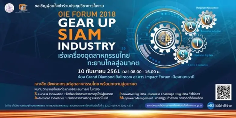สำนักงานเศรษฐกิจอุตสาหกรรม (สศอ.) กระทรวง...