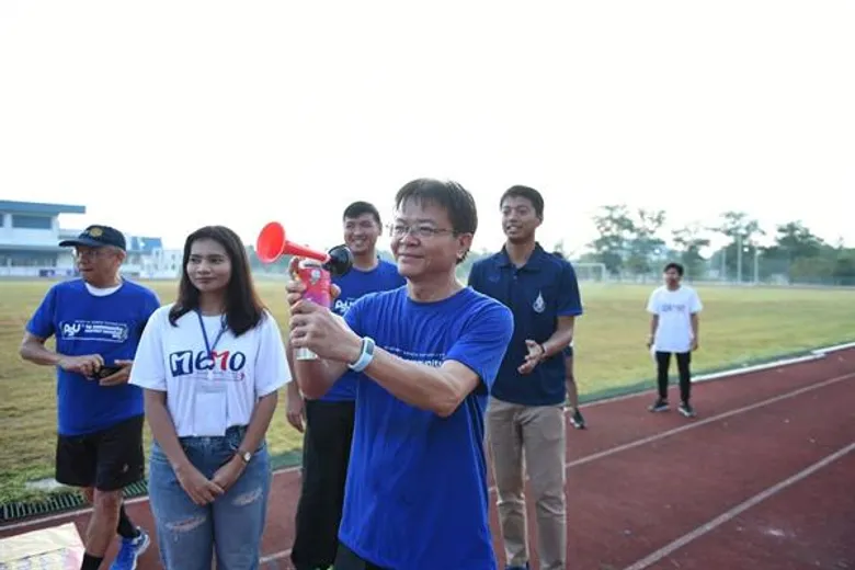 ม.สงขลานครินทร์ ตรังจัดโครงการ "เดิน - วิ่ง พี่ชวนน้องสู่ชุมชน" ประจำปี 2561