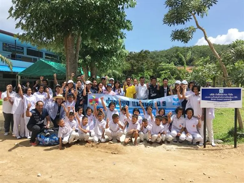 “ท่าเรือประจวบ” จัดกิจกรรม CSR - เปิดโลกเรียนรู้ “ร่วมแรงแปรงสี ปี 5”