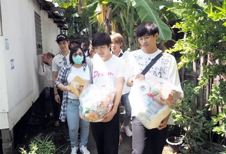 นักแสดง My Dream The Series ร่วมทำดี “จิตอาสา” ช่วยเหลือสังคม