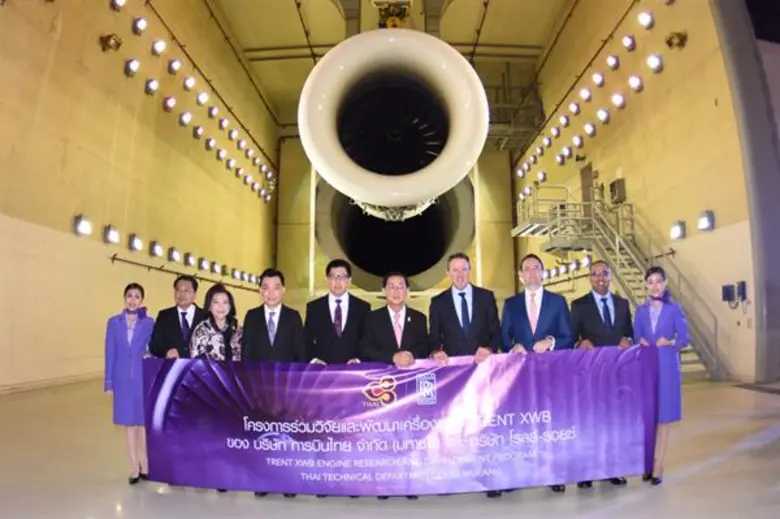 การบินไทยร่วมกับโรลส์ รอยซ์ เปิดโครงการร่วมวิจัยและพัฒนาเครื่องยนต์ Trent XWB แห่งแรกของโลก