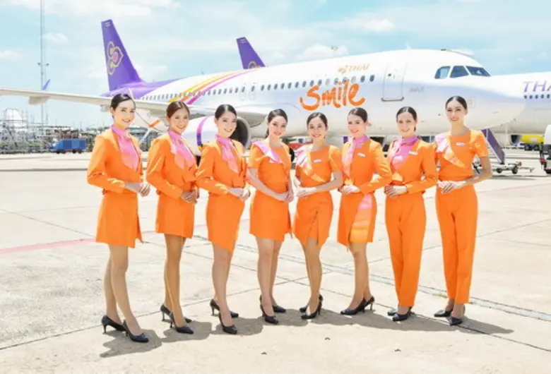 ไทยสมายล์อวดโฉมเครื่องบินดีไซน์ใหม่ จัดเต็มบริการแบบฟูลเซอร์วิส