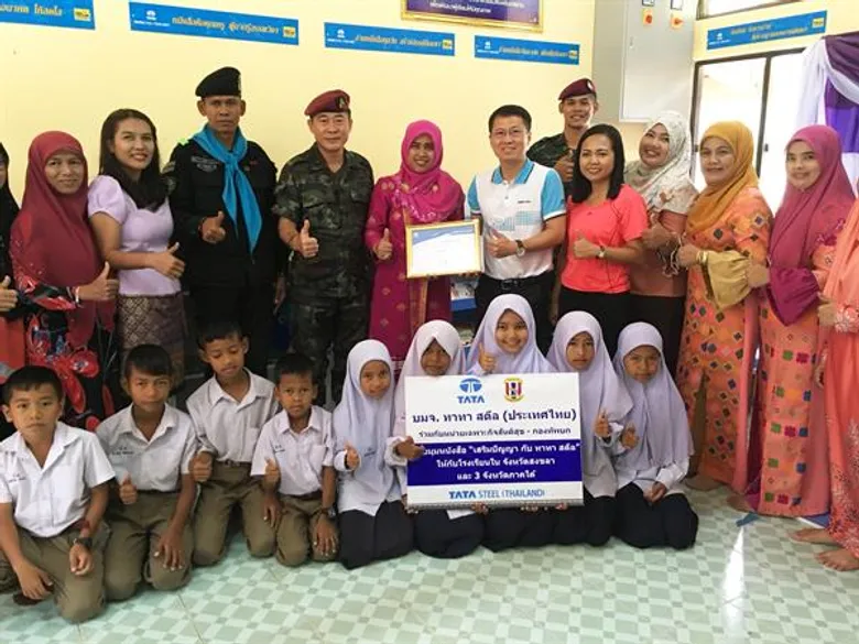 ทาทา สตีล พัฒนา 7 กลุ่มทักษะเด็กไทย เดินหน้าห้องสมุดมินิไซส์ 12 แห่ง ในโรงเรียนพื้นที่ชายแดนภาคใต้