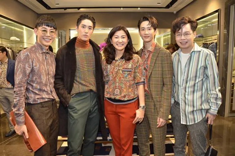 “ต่อ-ธนภพ” แท็กทีม “กัปตัน –ชลธร” หาไอเท็มสุดชิค ต้อนรับฤดูหนาว ในงาน เปิดตัวคอลเลกชั่น ETRO Autumn/Winter 2018/19”