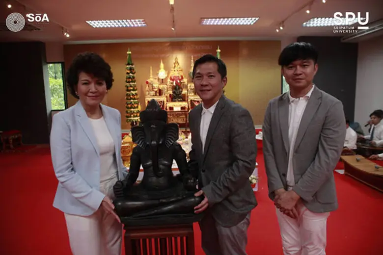 คณะสถาปัตยกรรมศาสตร์ ม.ศรีปทุม จัดพิธีทำบ...
