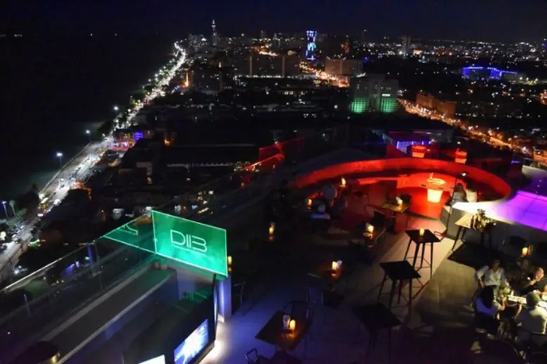 The Kolour Party: D.I.B Sky Bar Pattaya	