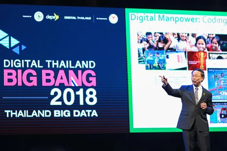 “ดีอี” ผลัก การพัฒนาคนพันธุ์ดิจิทัลเป็นวาระแห่งชาติ เดินหน้าใช้บิ๊กดาต้าพัฒนาประเทศ เป็นสังคมไร้เงินสดและไร้เอกสาร