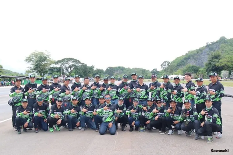 คาวาซากิ รวมพลังผู้แทนจำหน่ายฯ จัดกิจกรรม KGRS RIDING MEETING 2018 ส่งเสริมกรมการขนส่งทางบก!!