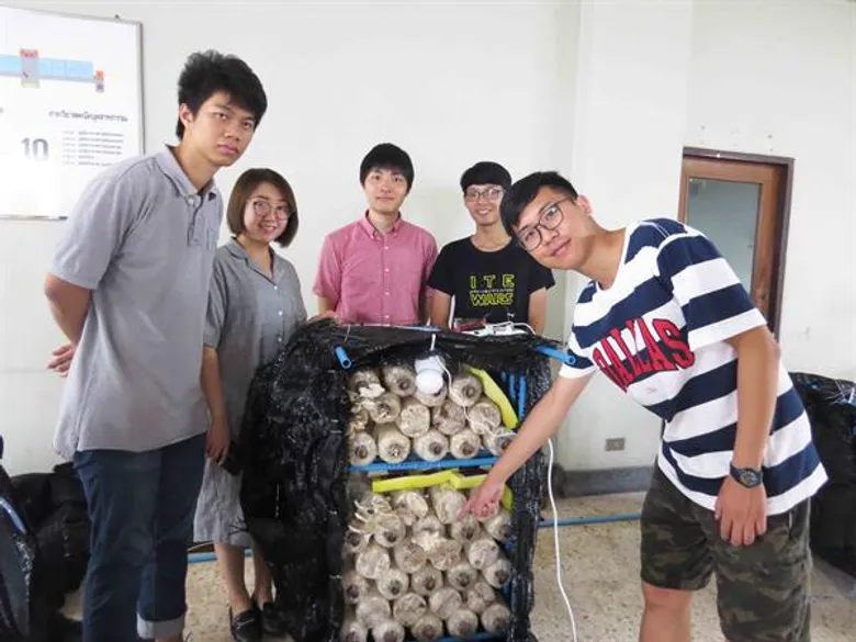 31 วัยโจ๋ไทย-ญี่ปุ่นและจีน ผสานความต่าง... สร้างนวัตกรรม “สมาร์ทฟาร์มเห็ด 2018”