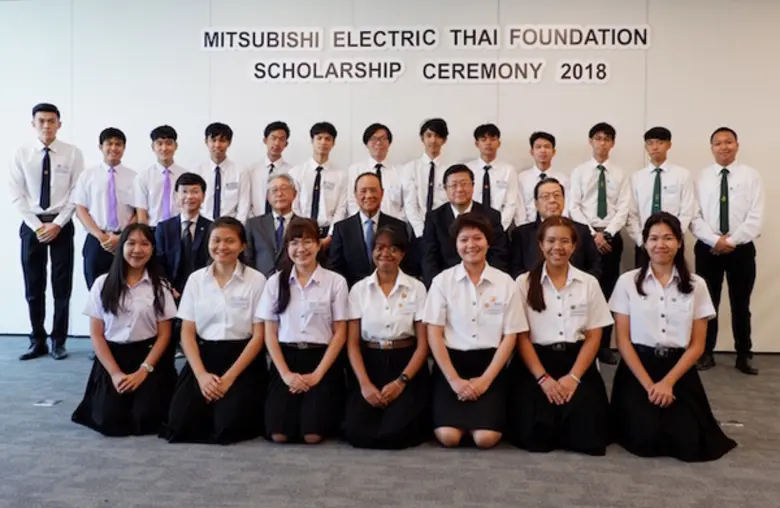 มูลนิธิมิตซูบิชิ อิเล็คทริคไทย นำโดยนายอา...