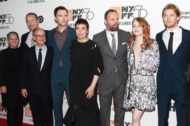 ผู้กำกับ ยอร์กอส ลันธิมอส นำทีมนักแสดงหนังชีวประวัติสุดดราม่า The Favourite เปิดตัวรอบกาล่าพรีเมียร์ ที่ 56th New York Film Festival