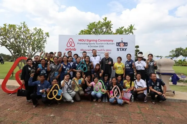 Airbnb จับมือ B-STAY ผลักดันการท่องเที่ยวเชิงกีฬา จ.บุรีรัมย์	