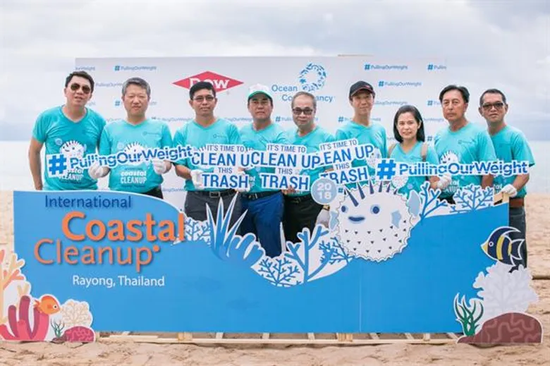 ดาว ประเทศไทย รวมพลังอาสาสมัครพิทักษ์สิ่งแวดล้อม วันอนุรักษ์ชายฝั่งสากล เป็นปีที่ 16 ภายใต้แคมเปญ #PullingOurWeight