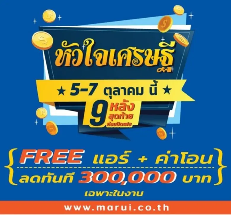 มารวยเรียลเอสเตท เร่งโปรโมชั่นปลายปี นำโค...