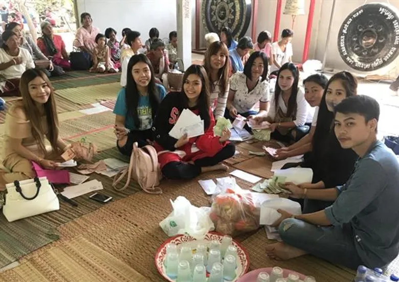 ธัญญ่า อาร์สยาม สาวอีสานมหัศจรรย์ สายธรรมะ ชวนแฟนคลับทำบุญวันเกิด ที่ จ.บุรีรัมย์