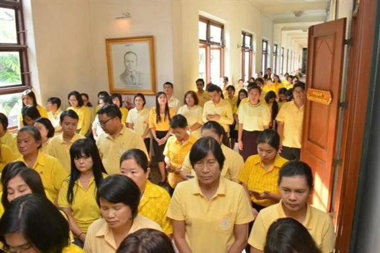 เลขาธิการส.ป.ก.ร่วมพิธีน้อมรำลึกในพระมหากรุณาธิคุณของพระบาทสมเด็จพระปรมินทรมหาภูมิพลอดุลยเดช บรมนาถบพิตร(รัชกาลที่ ๙)