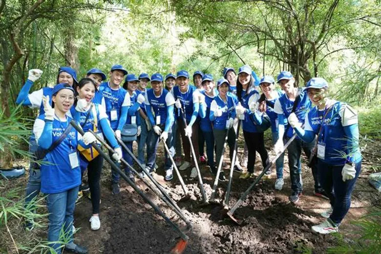 ซัมซุง สานต่อโครงการ “Samsung Love & Care” ร่วมฟื้นฟูเขตรักษาพันธุ์สัตว์ป่าสลักพระ จ. กาญจนบุรี