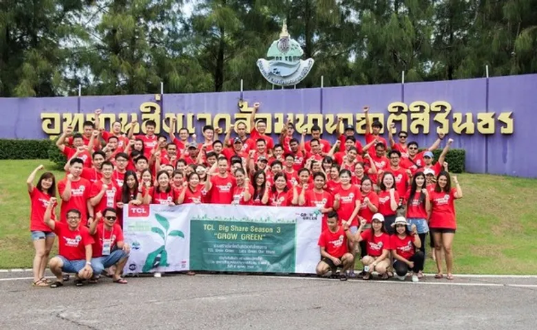 TCL Thailand สานต่อแคมเปญเพื่อสังคมไทย TCL BIG SHARE Season 3 ภายใต้แนวคิด “Grow Green ร่วมกันคืนผืนป่า สร้างสีเขียวให้กับโลก”