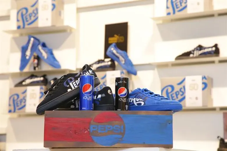 เป๊ปซี่ จับมือ พูม่า ร่วมออกแบบคอลเลกชั่นพิเศษ “PEPSI x Suede 50 PUMA” ฉลองครบรอบ 50 ปีสนีกเกอร์สุดคลาสสิคตลอดกาล