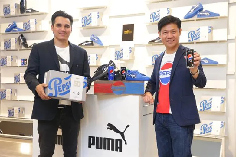 เป๊ปซี่ จับมือ พูม่า ร่วมออกแบบคอลเลกชั่นพิเศษ “PEPSI x Suede 50 PUMA” ฉลองครบรอบ 50 ปีสนีกเกอร์สุดคลาสสิคตลอดกาล