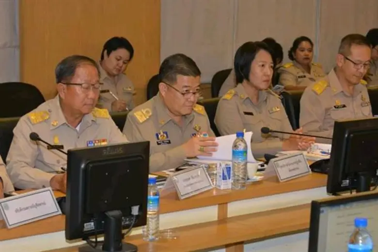 เลขาธิการ ส.ป.ก.ร่วมประชุมผู้บริหารกระทรวงเกษตรและสหกรณ์ วันที่ ๒๒ ตุลาคม ๒๕๖๑ เวลา ๑๓.๓๐ น. ห้องประชุมกระทรวงเกษตรและสหกรณ์