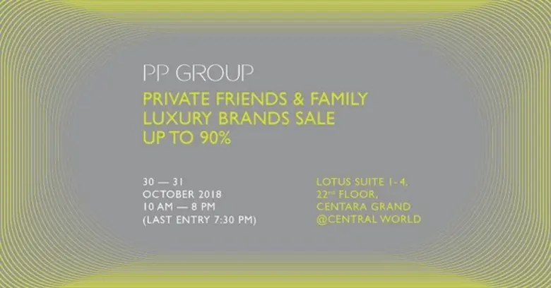 PP GROUP Private Friends & Family Sale is...