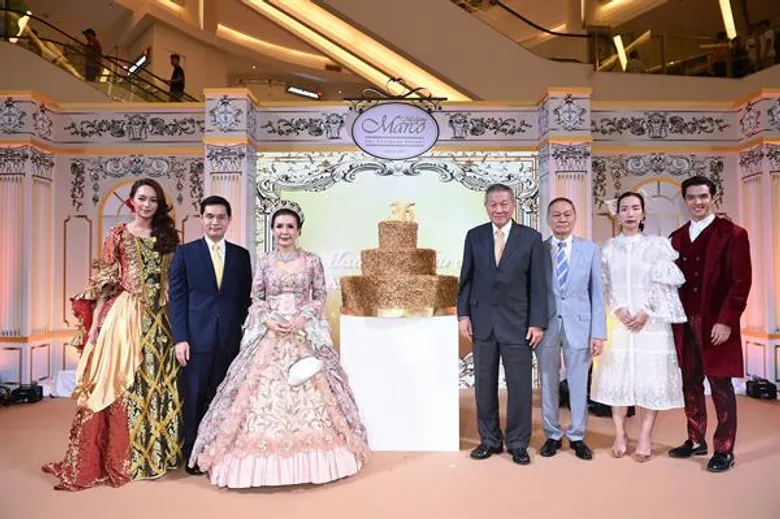 มาดาม มาร์โก้ จัดงานฉลองครบรอบ 36 ปี สุดอลังการกับ “เค้กทองคำ” ก้อนแรกของเมืองไทย