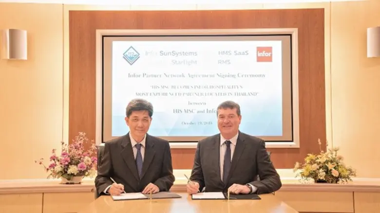 Infor Partner Network Agreement Signing Ceremony