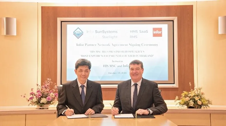 Infor Partner Network Agreement Signing Ceremony