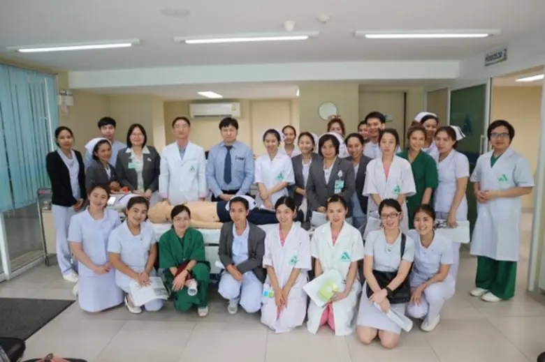 โรงพยาบาลลานนา ได้จัดการฝึกอบรมหลักสูตรกา...