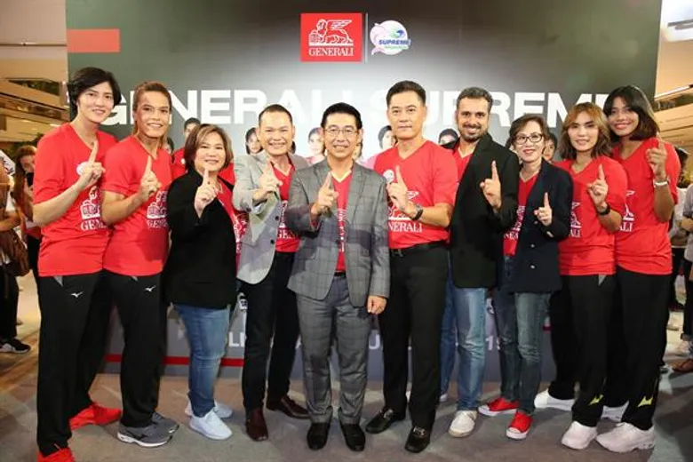 เจนเนอราลี่ ประกันระดับโลก เปิดตัวทีมสโมสรวอลเลย์บอลหญิง “เจนเนอราลี่ สุพรีม”