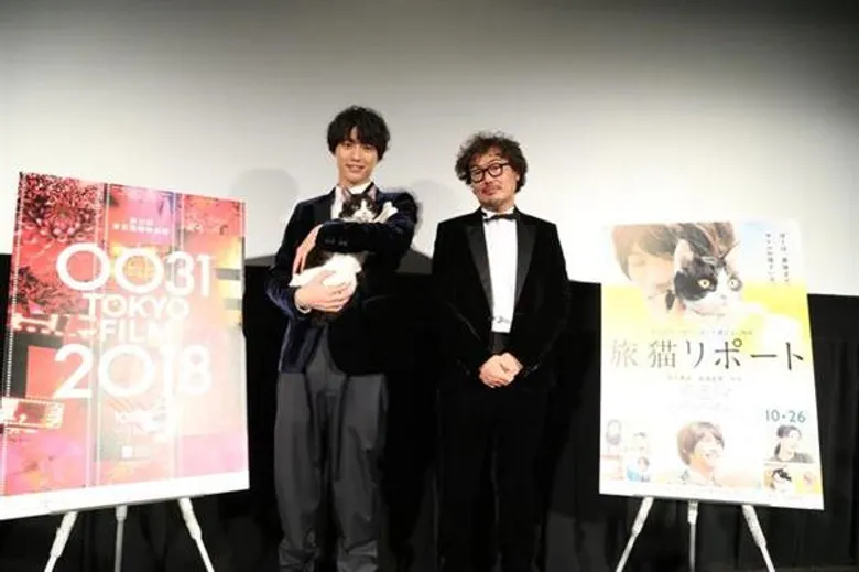 Movie Guide: โซตะ ฟุคุชิ ควงเจ้าเหมียวจอมหยิ่ง “ นานะ “ เดินพรมแดงเปิดงานเทศกาลภาพยนตร์ โตเกียว ฟิล์ม เฟสติวัล 2018 นำ The Travelling Cat Chronicles เรียกน้ำตาผู้ชม