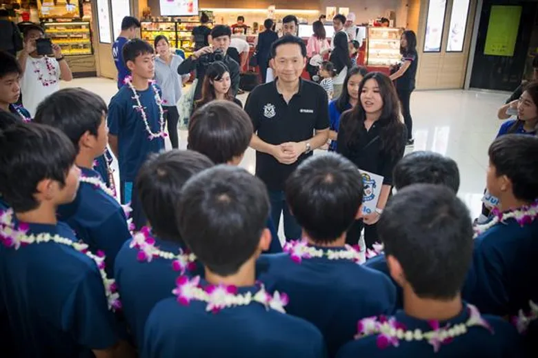 ยามาฮ่าต้อนรับขุนพลกางเขนเหล็กจูเนียร์ จูบิโล่ อิวาตะ ชุดต่ำกว่า 14 ปี ร่วมทำศึก U -14 International Champion 2018